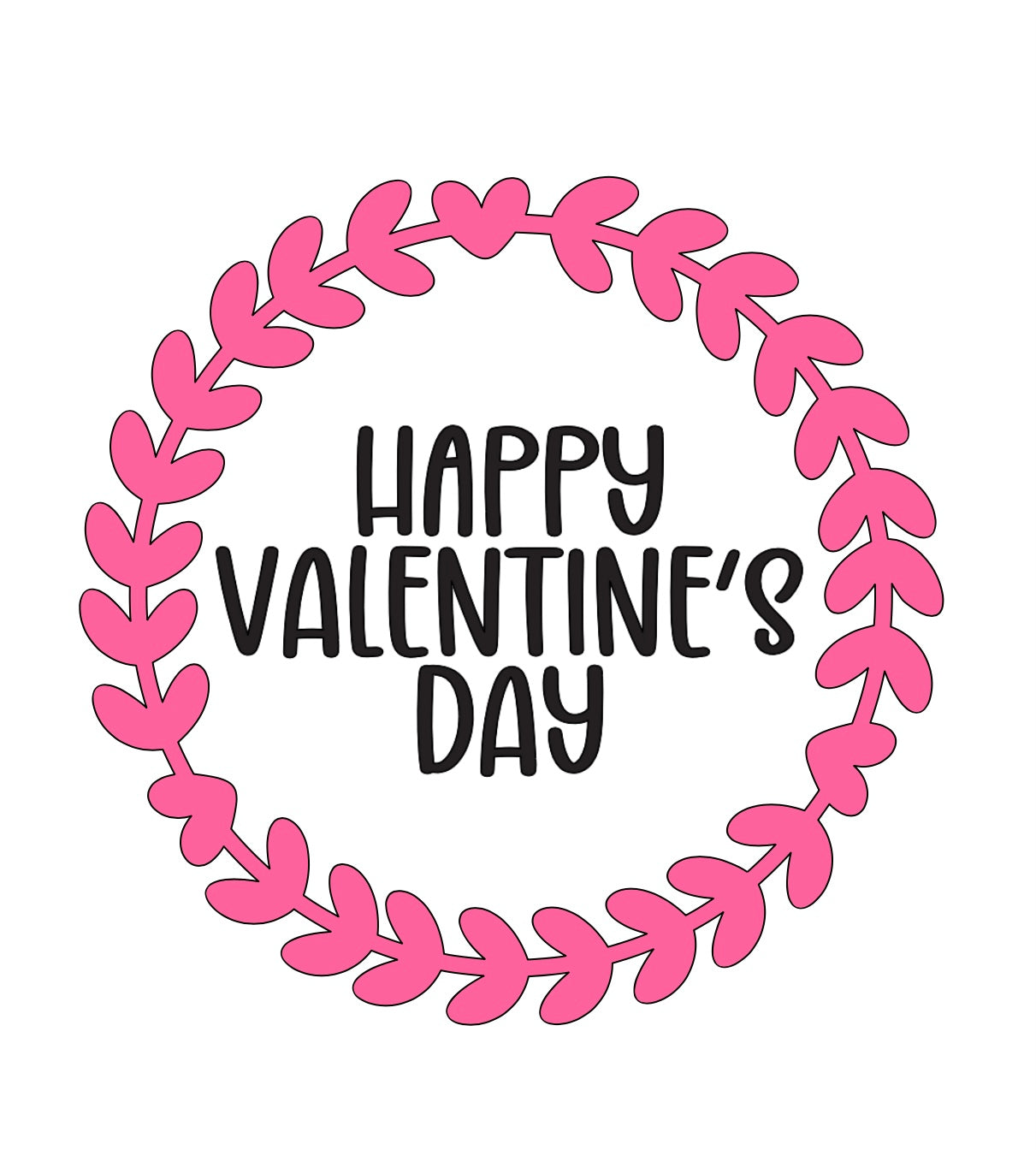 Happy Valentines Day!! Valentines Day Decal!!! Custom Vinyl Decals!! Vinyl!! Decals!! Multiple Sizes!!