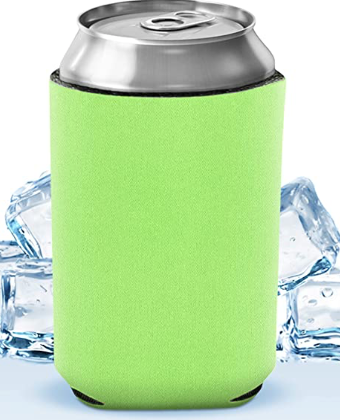 Personalized Can Cooler Sleeves!!! Multiple Colors!! Custom Vinyl Can Cooler Sleeves!!!