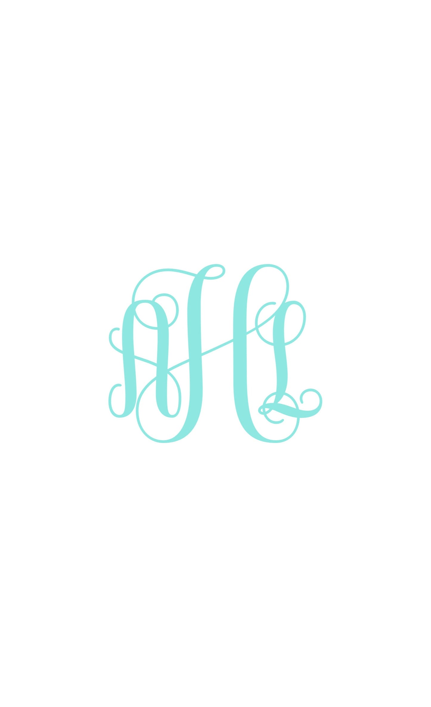 Monogram Vinyl Decals!! Personalize Everything With Your Monogram!! Vinyl!! Decals!! Multiple Sizes!!