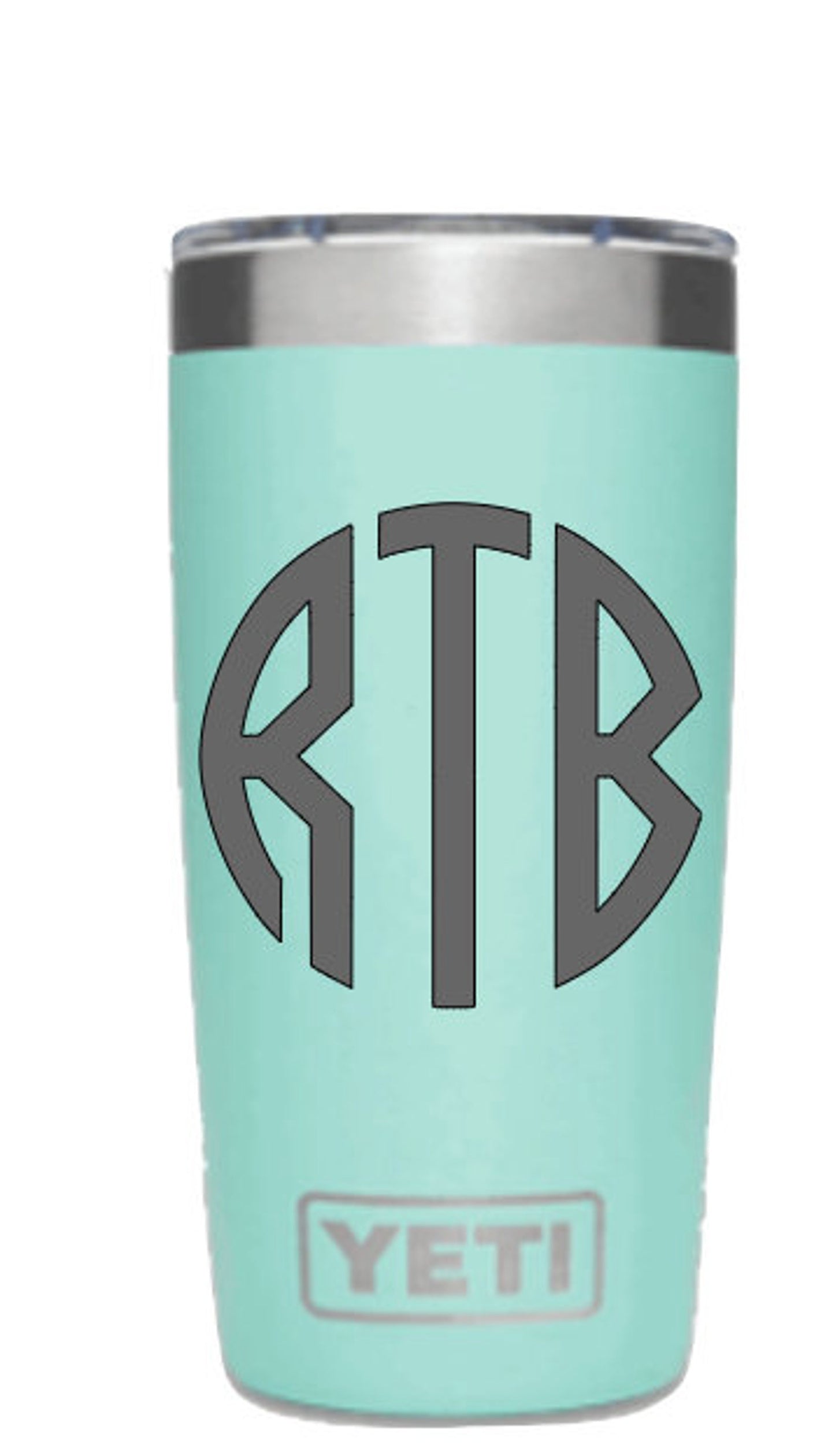 Round Monogram Vinyl Decals!! Personalize Everything With Your Monogram!! Vinyl!! Decals!! Multiple Sizes!!